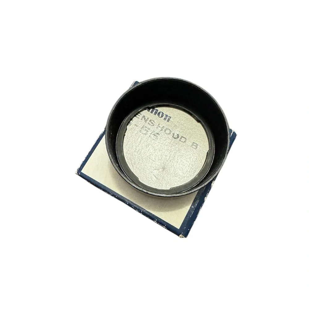 Vintage Canon S-55 Lens Hood in original box- made in Japan